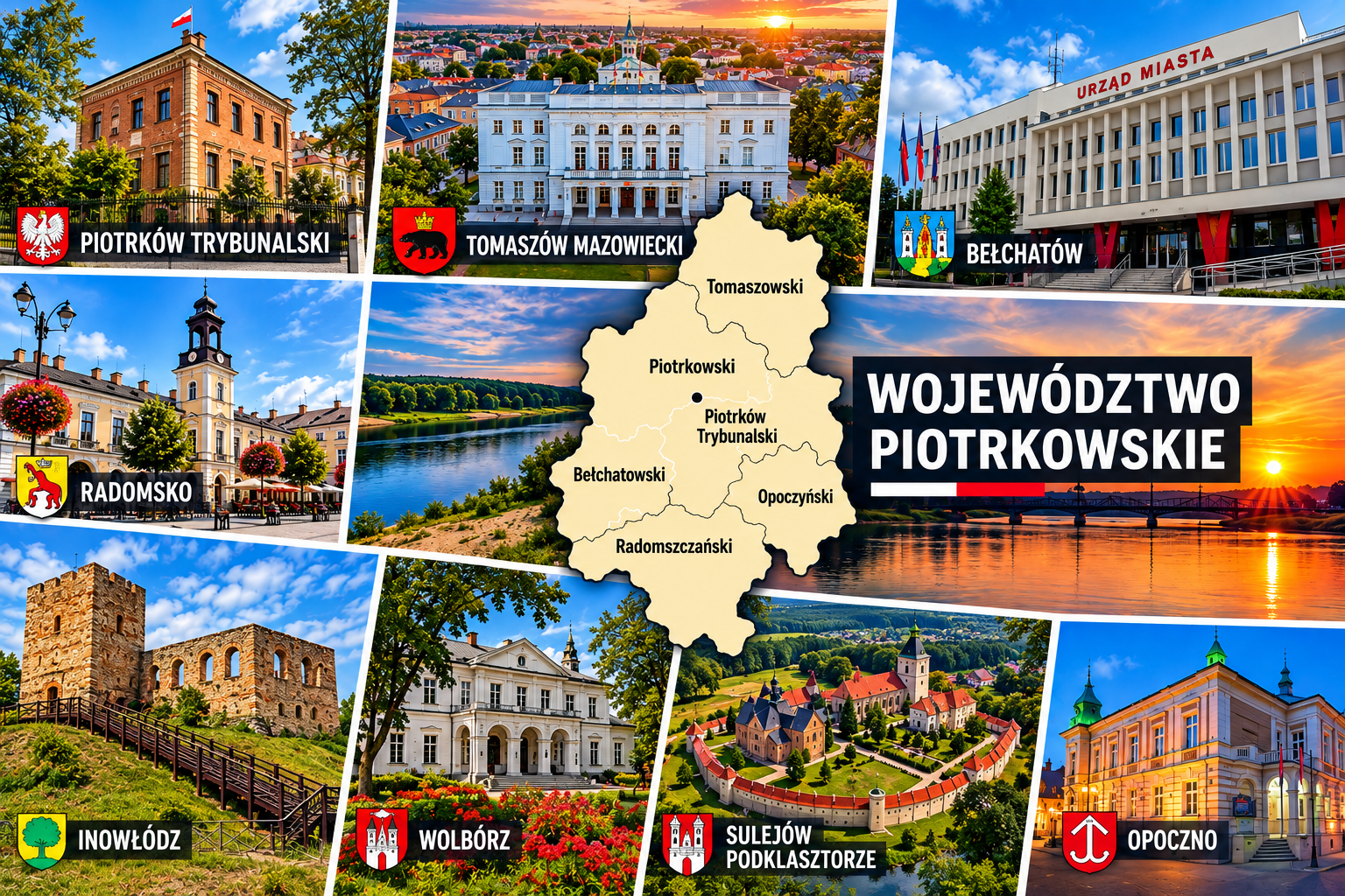 Województwo piotrkowskie region którego już nie ma