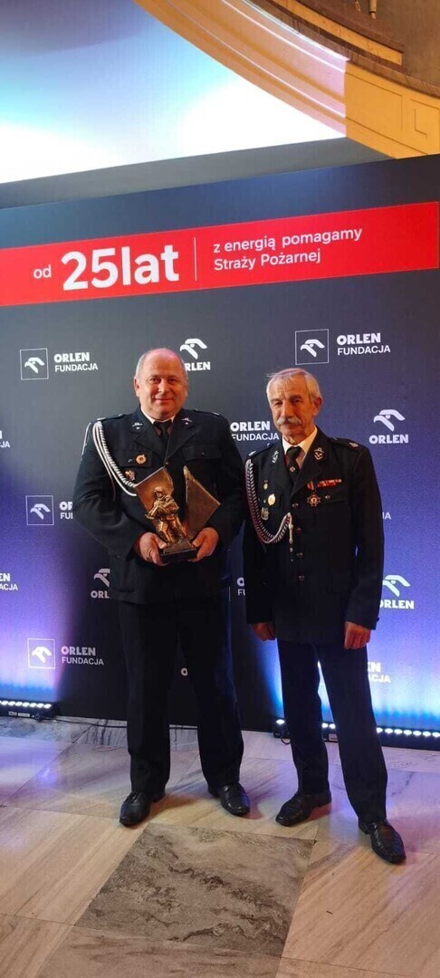 OSP Przygłów doceniona na jubileuszowej gali ORLEN Na Straży