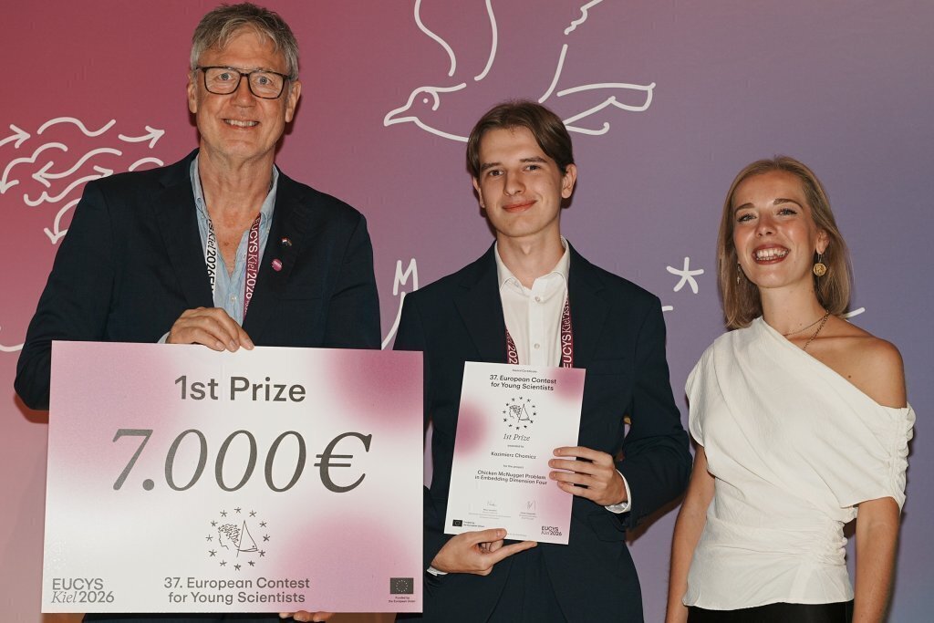Kazimierz Chomicz matematyczny geniusz z Piotrkowa. Zdobył pierwszą nagrodę w europejskim konkursie