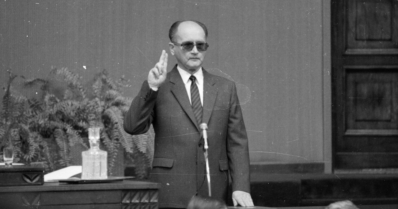 Wojciech Jaruzelski w Piotrkowie Trybunalskim. Wizyta prezydenta w 1990 roku