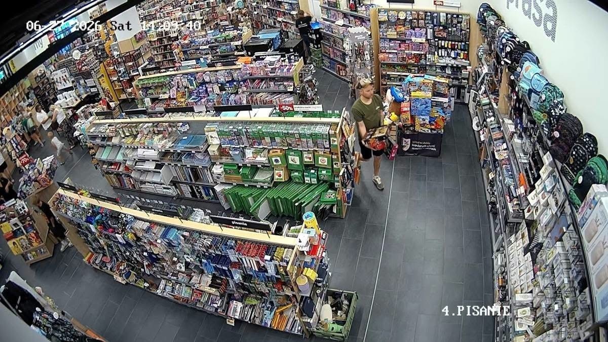 Ukradł Lego z Empiku w Piotrkowie w czerwcu. Policja szuka go dopiero po kilku miesiącach
