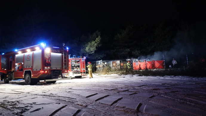 Tragiczny pożar w Piotrkowie. Nie żyje człowiek