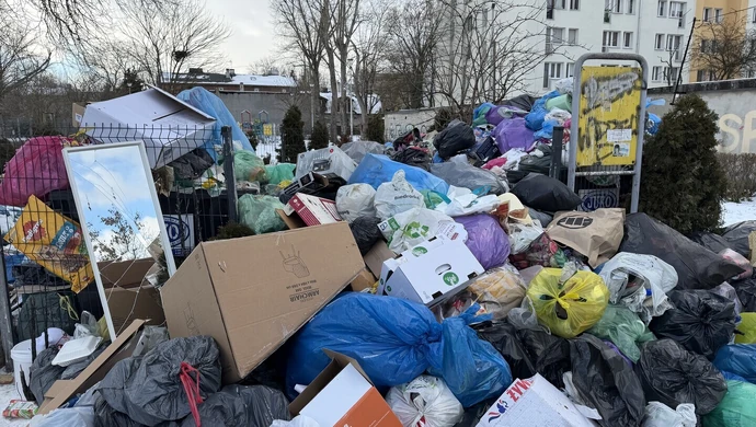 Dramat na śmietnikach w Piotrkowie. „Tak nie da się żyć” ZDJĘCIA