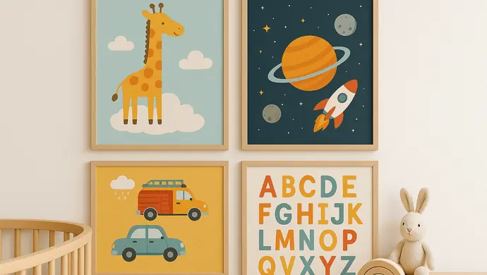 Jak plakaty wpływają na rozwój dziecka i tworzą przyjazną przestrzeń? Sprawdzamy najważniejsze aspekty!