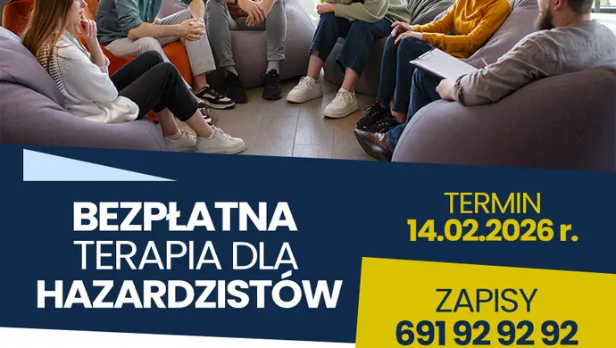 Bezpłatna terapia dla osób uzależnionych od hazardu  – 6 tygodni w Klinice Wolmed