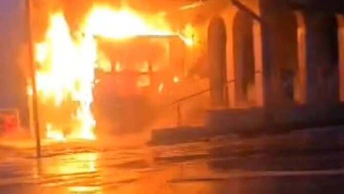 PILNE! Wybuch i pożar w Korytnicy. Trwa akcja służb