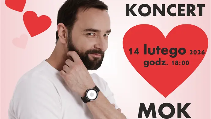 Nie masz jeszcze planów na 14 lutego? Zapraszamy Was do MOK-u na spotkanie z Mariuszem Ostrowskim!