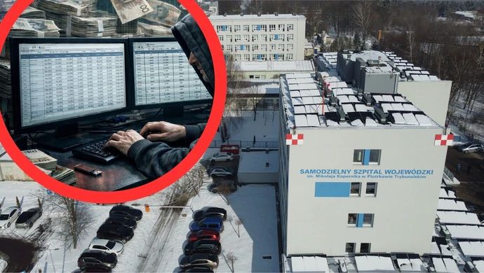 Wyciekły dane osobiste pracowników piotrkowskiego szpitala. W tle zazdrość i szokujące wynagrodzenia? 