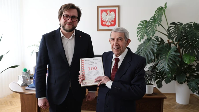 Zielona herbata, ruch i pozytywne nastawienie – tak Mieczysław Rogalski świętuje 100 lat