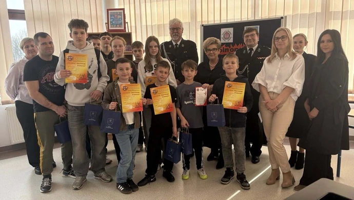 Gminne eliminacje Turnieju Wiedzy Pożarniczej