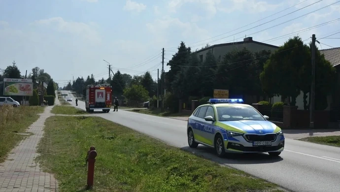 Alarm w Czarnocinie okazał się pomyłką. Policja wyjaśniła sprawę „podejrzanego samochodu”