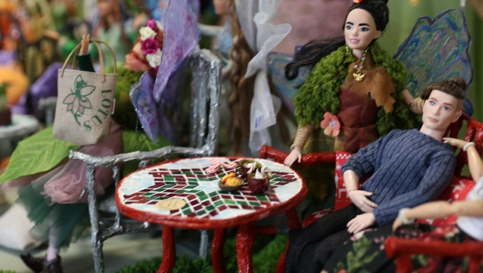 King Sajz po piotrkowsku. Wystawa w ZSP nr 4