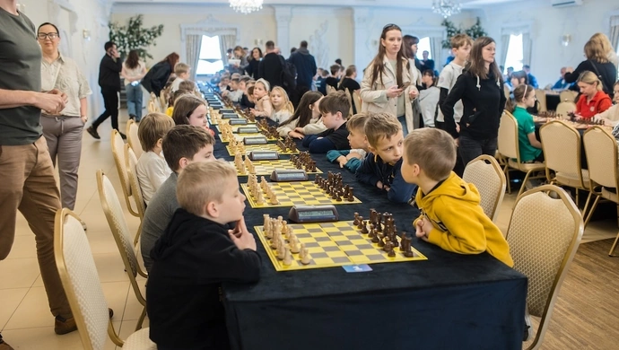  Turniej szachowy w Wolborzu. Duże zainteresowanie