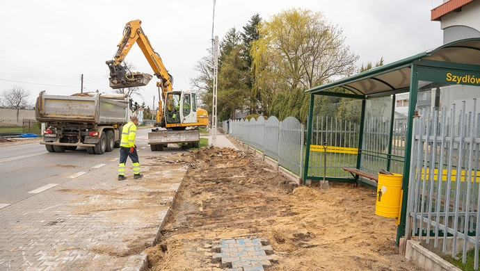 W Szydłowie  powstaje chodnik za ponad 4,5 mln złotych