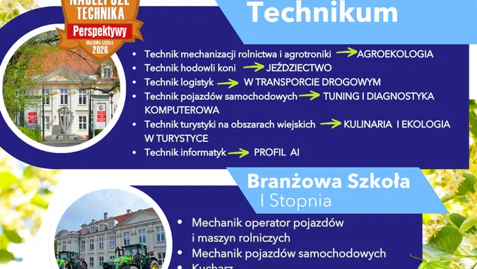 Już 17 i 18 kwietnia odwiedź  Zespół Szkół Centrum Kształcenia Ustawicznego w Wolborzu!