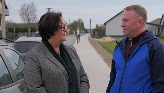 Rozbudowa infrastruktury pieszej w Witowie-Kolonii i Witowie nabiera tempa