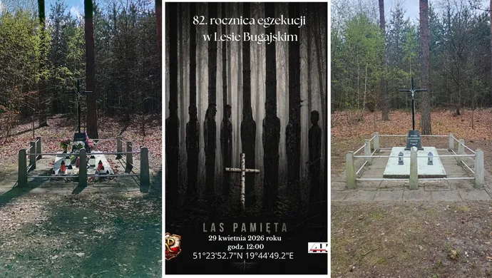 82. rocznica egzekucji w Lesie Bugajskim. Pamięć o ofiarach wciąż żywa