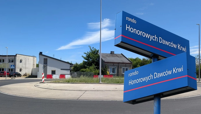 Nowe Rondo Honorowych Dawców Krwi w Piotrkowie. Radni przyjęli uchwałę