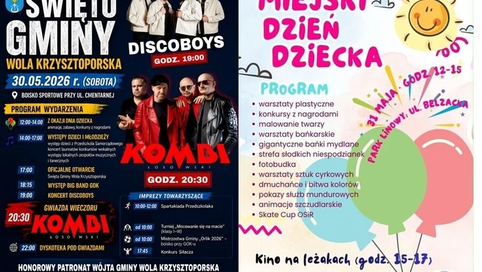  Wydarzenia na koniec maja. Konferencje, festyny i dni dzieci w Piotrkowie i regionie