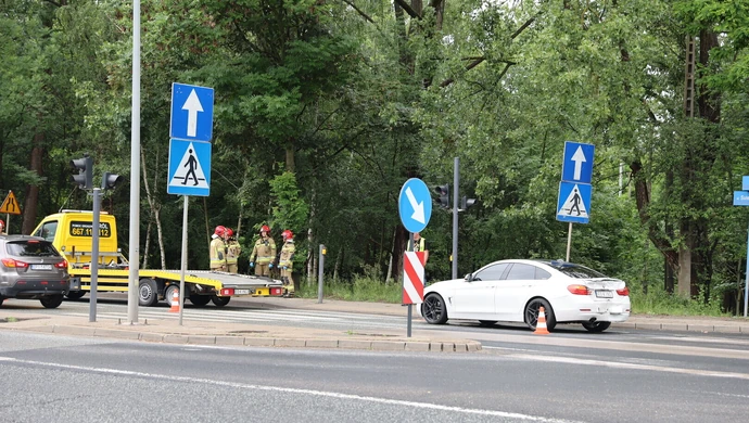Zderzenie na Sulejowskiej, utrudnienia w ruchu