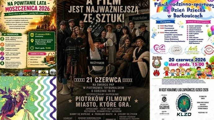 Przed nami weekend pełen atrakcji. Nie zabraknie sportu, muzyki i rodzinnych pikników