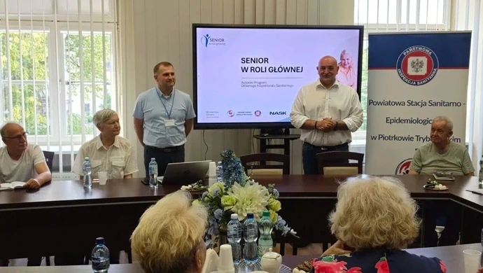 ​„Senior w roli głównej” – posiedzenie Rady Seniorów Powiatu Piotrkowskiego