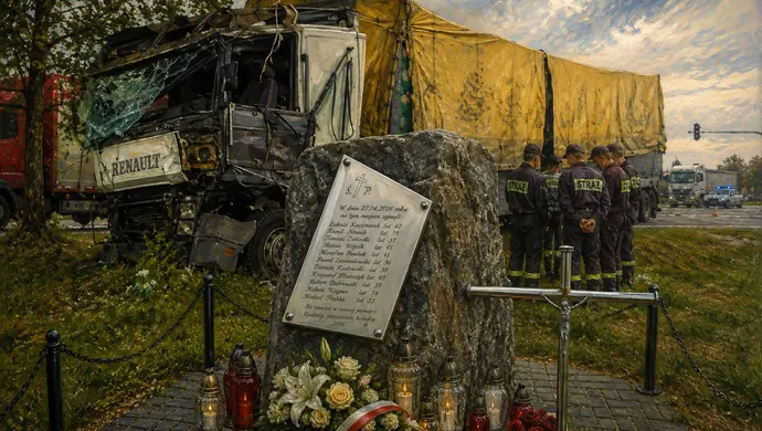 Ćwierć wieku  po tragicznym wypadku koło Kamieńska, w którym zginęło 9 osób
