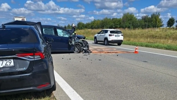 Zderzenie dwóch osobówek i ciężarówki na A1 w stronę Gdańska