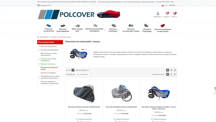 Jak wybrać pokrowce na motocykle do garażu, pod wiatę i na zewnątrz?