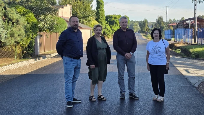 Nowa nawierzchnia na drodze Grabica – Lubonia. Zakończyła się ważna inwestycja