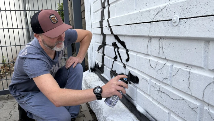 „Droga jest celem”. Przy Oddzielnej w Piotrkowie powstaje mural tworzony przez dzieci i artystów