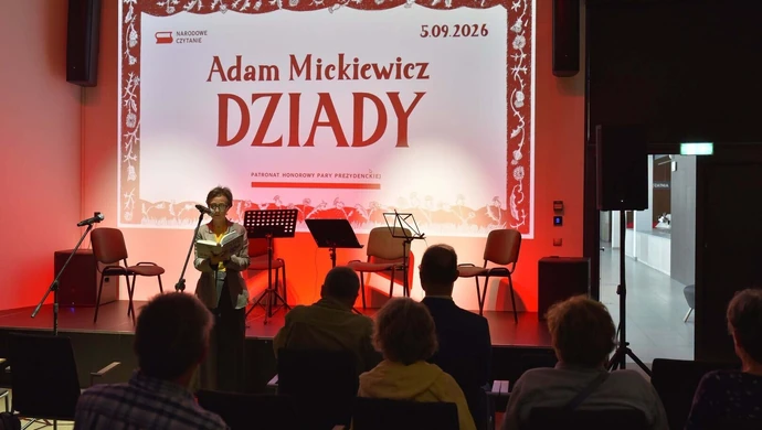  „Dziady” zabrzmiały w Mediatece. Narodowe Czytanie w Piotrkowie