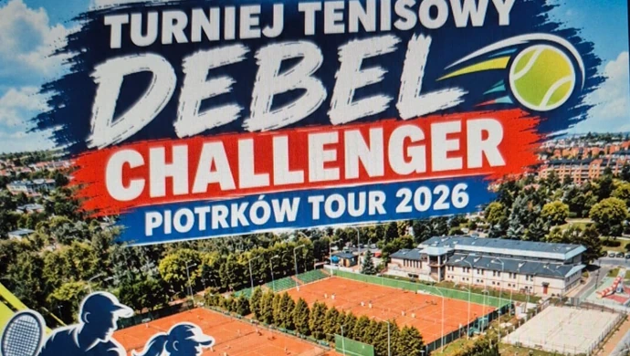 Tenisowy Debel Challenger w Piotrkowie. Sportowe emocje już 20 września