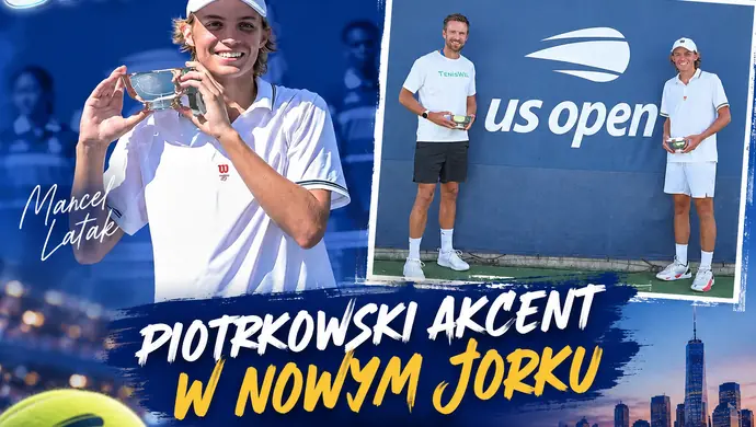 Wielki sukces z piotrkowskim akcentem. Maciej Rajski trenerem mistrza US Open FILM