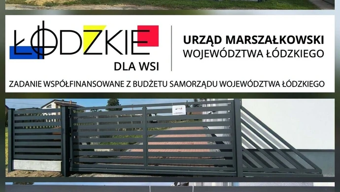 Nowe ogrodzenie przy świetlicy w Zamościu