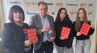 Zespół Szkół Ponadpodstawowych nr 2 w Piotrkowie włączył się w akcję WOŚP