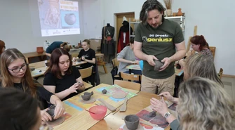 Warsztaty z garncarstwa w Akademii Piotrkowskiej