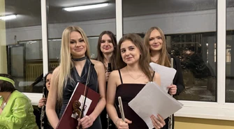 Piękny koncert karnawałowy w Akademii Piotrkowskiej. Aula wypełniona po brzegi