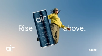 Nowa definicja energii. OSHEE prezentuje air - pierwszy w Polsce funkcjonalny napój energetyczny wspierający metabolizm