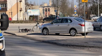 12-latka potrącona na pasach. Trafiła do szpitala 