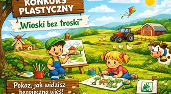 KRUS zaprasza dzieci z gminy Aleksandrów do konkursu „Wioski bez troski”