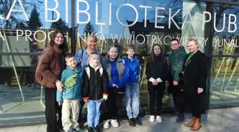 Uczniowie z Gorzkowic na uroczystym finale konkursu plastycznego „Piękno jest w nas”