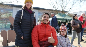 Piotrkowianie na Festynie Wielkanocnym „Na Jaju”. Pogoda dopisała, atrakcji nie brakuje