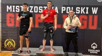 Cztery medale piotrkowskich zawodników w MP w grapplingu