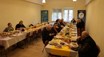 Stowarzyszenie Pałacyk po raz kolejny zorganizował śniadanie wielkanocne dla potrzebujących