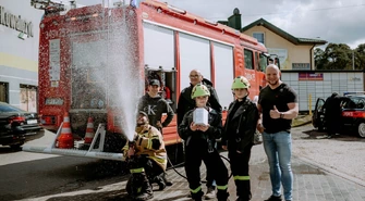 Śmigus-dyngus pełen pomocy – strażacy i mieszkańcy dla Ryśka
