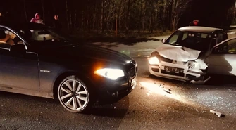 Groźny wypadek na DK91. 62-latek trafił do szpitala