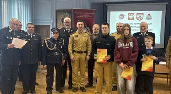 Młodzi z Łęk Szlacheckich wiedzą jak zapobiegać pożarom