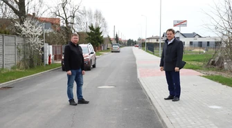 Budowa ulicy Spacerowej w Woli Krzysztoporskiej zakończona