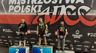 Srebrny medal piotrkowskiego zawodnika w MP w grapplingu
